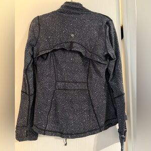 Women's size 10 Black Speckled Lululemon Active Jacket